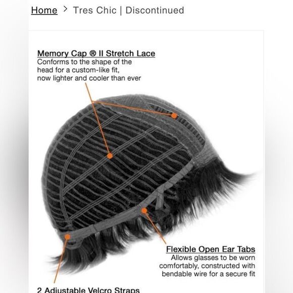 Stylish Short Brown Wig - Picture 6 of 6